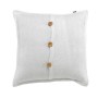 Cushion cover Alexandra House Living White 50 x 50 cm | Tienda24 Tienda24.eu