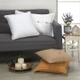 Cushion cover Alexandra House Living White 50 x 50 cm | Tienda24 Tienda24.eu