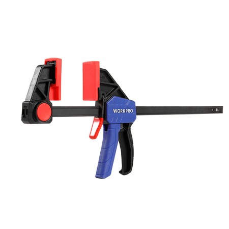 One-hand clamp Workpro 12" Nylon 30 cm | Tienda24 - Global Online Shop Tienda24.eu