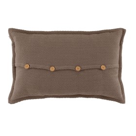 Cushion cover Alexandra House Living Beige | Tienda24 Tienda24.eu