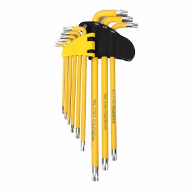 Conjunto de Chaves Torx Workpro Comprido 9 Peças de Workpro, Chaves - Ref: S7923366, Preço: 16,26 €, Desconto: %