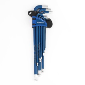 Allen Key Set Workpro Length 9 Pieces by Workpro, Spanners - Ref: S7923381, Price: 15,90 €, Discount: %