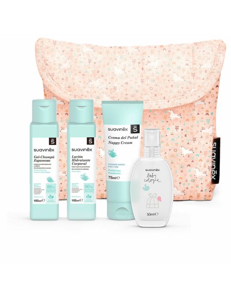 Ensemble de Bain Pour Bébé Suavinex Corail (5 Pièces) | Tienda24 Tienda24.eu