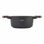 Casserole with lid Oroley Nature Wood 26 cm Cast aluminium | Tienda24 - Global Online Shop Tienda24.eu