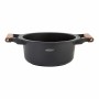 Casserole with lid Oroley Nature Wood 26 cm Cast aluminium | Tienda24 - Global Online Shop Tienda24.eu