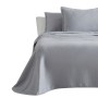 Bedspread (quilt) Alexandra House Living Lines Pearl Gray 235 x 280 cm (3 Pieces) | Tienda24 Tienda24.eu