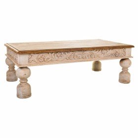 Mesa de Centro Alexandra House Living Castanho Metal Madeira de abeto Madeira MDF 43 x 55 x 43 cm | Tienda24 - Global Online Shop Tienda24.eu