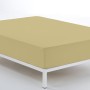 Fitted bottom sheet Alexandra House Living Light brown 160 x 190/200 cm 160 x 200 x 30 cm | Tienda24 Tienda24.eu