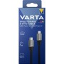 Câble USB-C Varta 2 m Noir | Tienda24 - Global Online Shop Tienda24.eu