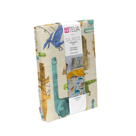 Bettbezug-Set Alexandra House Living Saurios Bunt Einzelmatratze 2 Stücke | Tienda24 Tienda24.eu