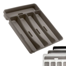 Organizador para Cubiertos Polipropileno 22,5 x 4,5 x 32 cm (24 Unidades) | Tienda24 - Global Online Shop Tienda24.eu