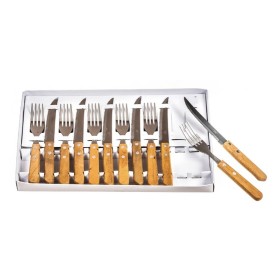 Cutlery Silver Stainless steel 24 Pieces | Tienda24 - Global Online Shop Tienda24.eu