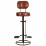 Tabouret Alexandra House Living Marron Noir Cuir Fer 41 x 117 x 41 cm Pédales de Alexandra House Living, Chaises et canapés -...