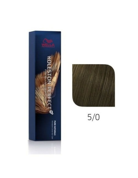 Tintura Permanente Wella Koleston Perfect Pure Naturals Nº 5/0 60 ml da Wella, Colore permanente - Ref: S05108743, Precio: 11...