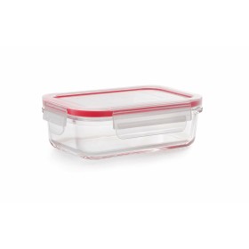 Lunch box Ibili 754704 Borosilicate Glass Rectangular 400 ml 10 x 15 x 5 cm by Ibili, Food storage - Ref: S7924380, Price: 5,...