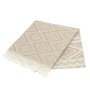 Blanket Alexandra House Living Tunez Beige 125 x 180 cm | Tienda24 Tienda24.eu