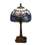 Lampe de bureau Viro Bell Bleu Zinc 60 W 20 x 37 x 20 cm | Tienda24 Tienda24.eu