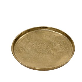 Tray Lifetime Golden Christmas Ø 30 x 2,5 cm by Lifetime, Christmas - Ref: S7924513, Price: 17,30 €, Discount: %