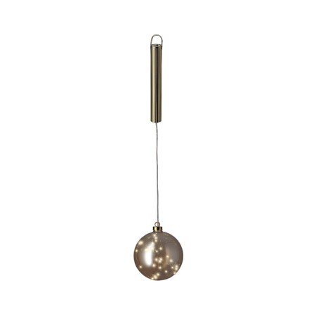 Christmas Bauble Lumineo Golden Crystal Ø 14 cm For hanging MicroLED | Tienda24 - Global Online Shop Tienda24.eu