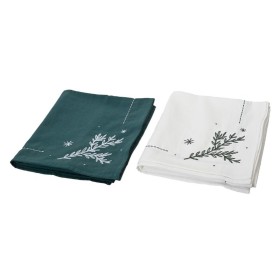 Camino de Mesa Decoris Blanco Verde Navidad 40 x 140 cm de Decoris, Navidad - Ref: S7924523, Precio: 12,71 €, Descuento: %