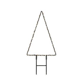 Decorative Figure Christmas Tree Metal Silver 12 x 59,5 x 48,5 cm (3 Units) | Tienda24 - Global Online Shop Tienda24.eu