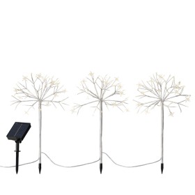 Set of LED garden stakes Lumineo White Christmas Mini (3 Pieces) by Lumineo, Christmas - Ref: S7924568, Price: 48,19 €, Disco...