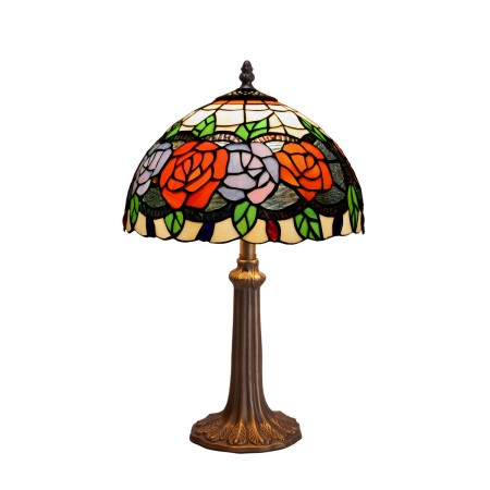 Lampe de bureau Viro Rosy Marron Zinc 60 W 30 x 50 x 30 cm | Tienda24 Tienda24.eu