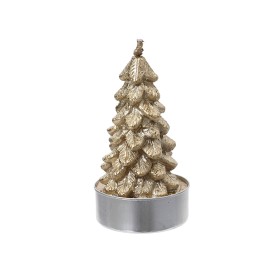 Albero di Natale Poliestere Beige Dorato Legno 12 x 43 x 22 cm (4 Unità) | Tienda24 - Global Online Shop Tienda24.eu