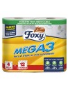 Papel Higiénico Foxy Mega3 (4 Unidades) | Tienda24 Tienda24.eu