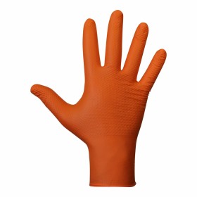 Guanti in nitrile JUBA Agility Grip Arancio Nitrile Senza talco 50 Unità JUBA - 1