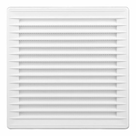 Grille de ventilation EDM 87724 Blanc 17 x 17 x 1,15 cm Moustiquaire de EDM, Registres, grilles et bouches d'aération - Réf :...