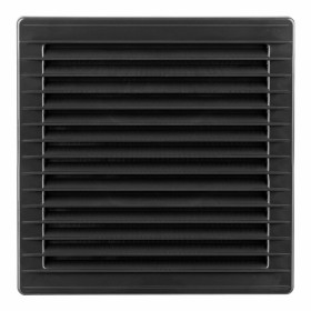 Grille de ventilation EDM 87730 Anthracite 17 x 17 cm Moustiquaire de EDM, Registres, grilles et bouches d'aération - Réf : S...