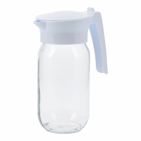 Jarra Excellent Houseware Branco Transparente Cristal 1 L | Tienda24 - Global Online Shop Tienda24.eu