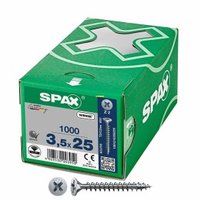 Boîte à vis SPAX Wirox Z2 Tête plate 3,5 x 25 mm 1000 Unidades de SPAX, Vis - Réf : S7925197, Prix : 23,98 €, Remise : %