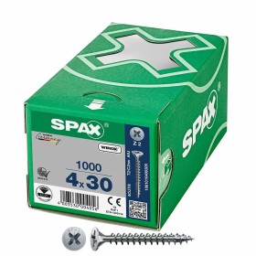 Boîte à vis SPAX Wirox Z2 Tête plate 4,0 x 30 mm 1000 Unidades de SPAX, Vis - Réf : S7925203, Prix : 33,96 €, Remise : %