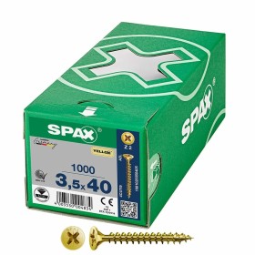 Caixa de parafusos SPAX Yellox Z2 Cabeça plana 3,5 x 40 mm 1000 Unidades de SPAX, Parafusos - Ref: S7925211, Preço: 36,94 €, ...