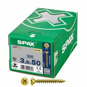 Boîte à vis SPAX Yellox Z2 Tête plate 3,5 x 50 mm 500 Unités de SPAX, Vis - Réf : S7925212, Prix : 23,18 €, Remise : %