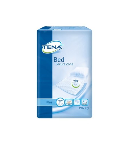 Protector para Incontinencia Tena Bed Secure Zone Plus 60 x 90 cm 20 Unidades | Tienda24 Tienda24.eu