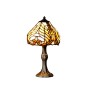 Lampe de bureau Viro Dalí Ambre Zinc 60 W 20 x 37 x 20 cm | Tienda24 Tienda24.eu