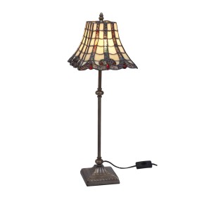 Lampe de bureau Home ESPRIT Marron Beige Doré Naturel 50 W 220 V 43 x 43 x 67 cm | Tienda24 Tienda24.eu