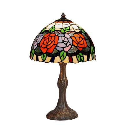 Tischlampe Viro Rosy Bunt Zink 60 W 20 x 37 x 20 cm | Tienda24 Tienda24.eu