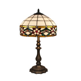 Lampe de bureau DKD Home Decor Noir Doré Polyester Résine Africaine (31 x 31 x 58 cm) | Tienda24 Tienda24.eu