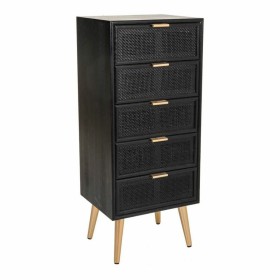 Chest of drawers Alexandra House Living Black Golden MDF Wood by Alexandra House Living, Chest of Drawers - Ref: D1630812, Pr...