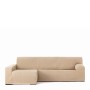 Capa para chaise longue de braço comprido esquerdo Eysa TROYA Bege 170 x 110 x 310 cm | Tienda24 Tienda24.eu