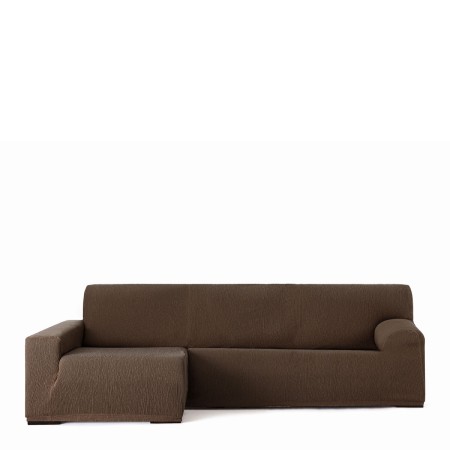 Funda para chaise longue de brazo largo izquierdo Eysa TROYA Marrón 170 x 110 x 310 cm | Tienda24 Tienda24.eu