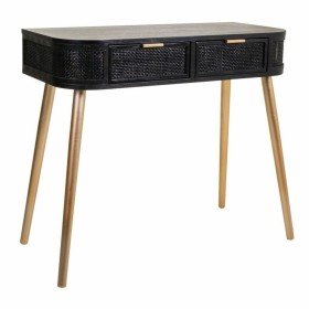 Hall Table with Drawers Alexandra House Living Blue Elm wood 37 x 78 x 132 cm | Tienda24 - Global Online Shop Tienda24.eu