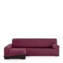 Funda para chaise longue de brazo largo izquierdo Eysa ULISES Burdeos 170 x 110 x 310 cm | Tienda24 Tienda24.eu