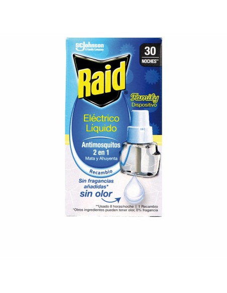 Recambio Antimosquitos Raid Family 30 Noches | Tienda24 Tienda24.eu