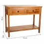 Hall Table with Drawers Alexandra House Living Brown Pine MDF Wood 78 x 41 x 95 cm | Tienda24 - Global Online Shop Tienda24.eu