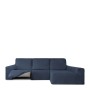 Funda para chaise longue de brazo largo derecho Eysa ROC Azul 180 x 120 x 360 cm | Tienda24 Tienda24.eu